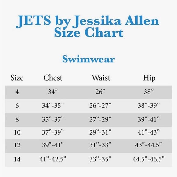 NEW Jets by Jessika Allen Plunge One-Piece Swimsuit in Atlantic Blue Size 8 NWT - Picture 10 of 10